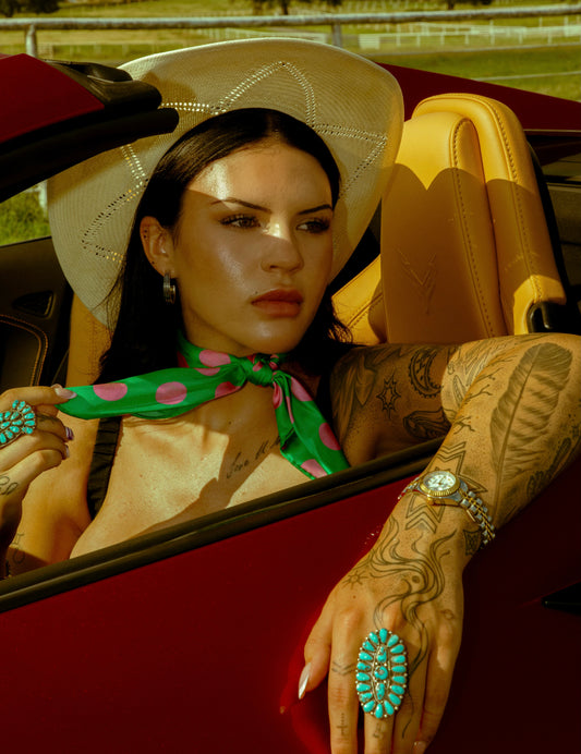 The Dolly Dot Scarf - Preorder