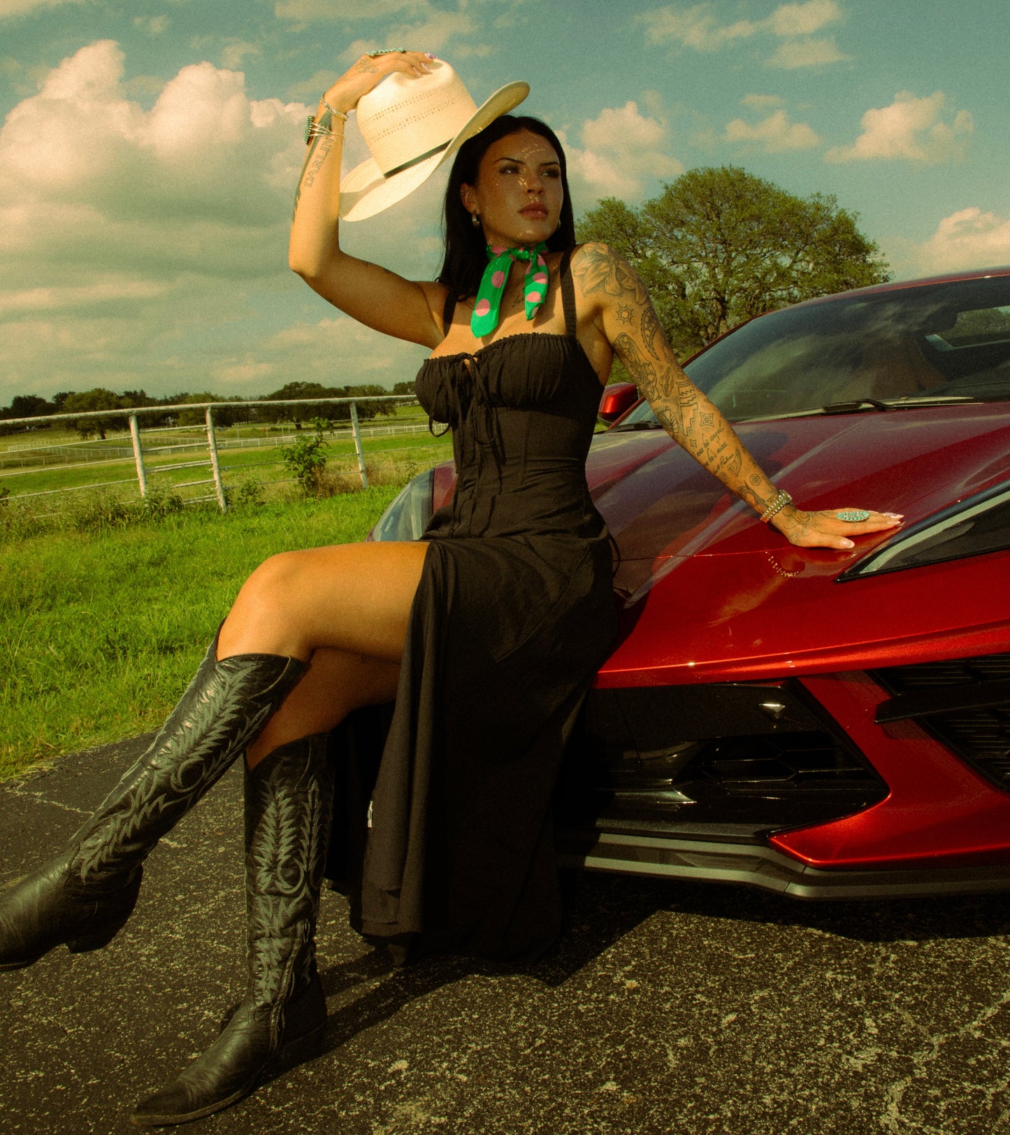 The Dolly Dot Scarf - Preorder